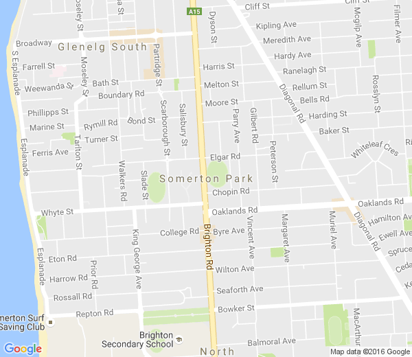 Map of SOMERTON PARK SA