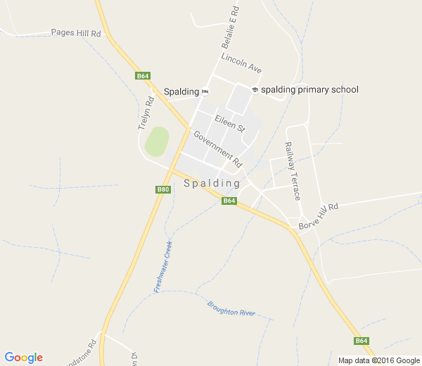 Map of SPALDING SA