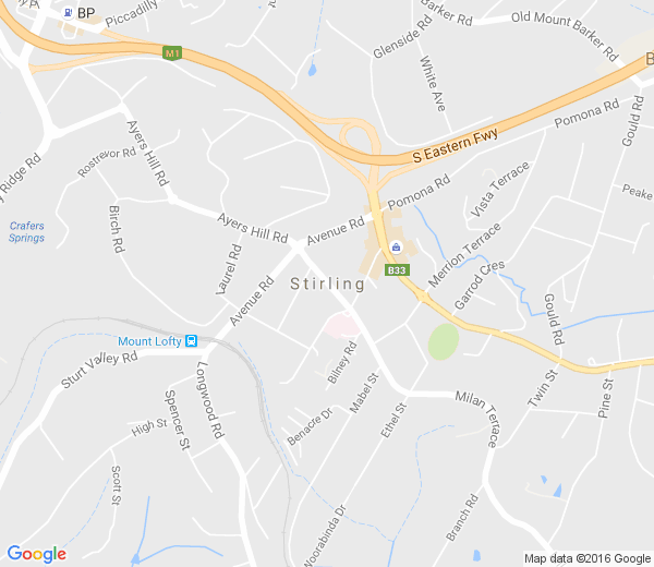 Map of STIRLING SA