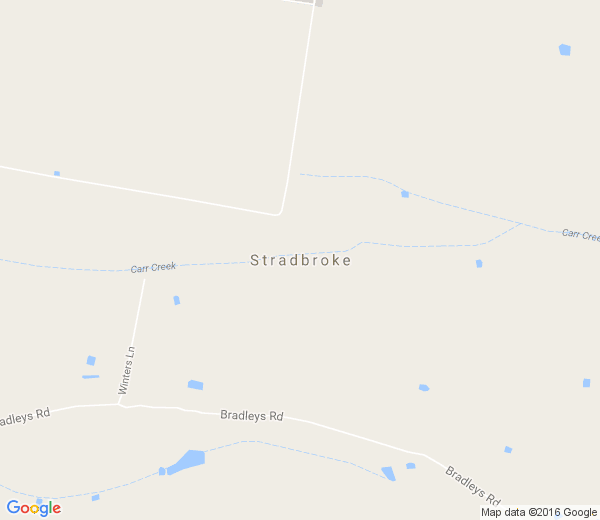 Map of STRADBROKE VIC