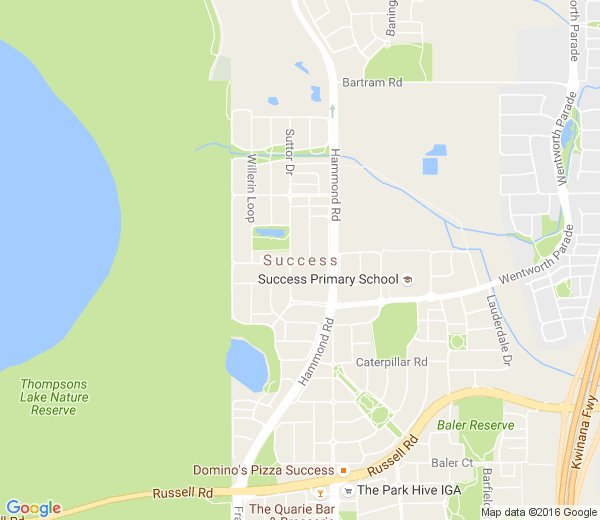 Map of SUCCESS WA