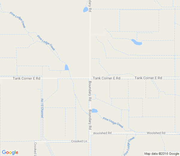 Map of TANKS CORNER VIC