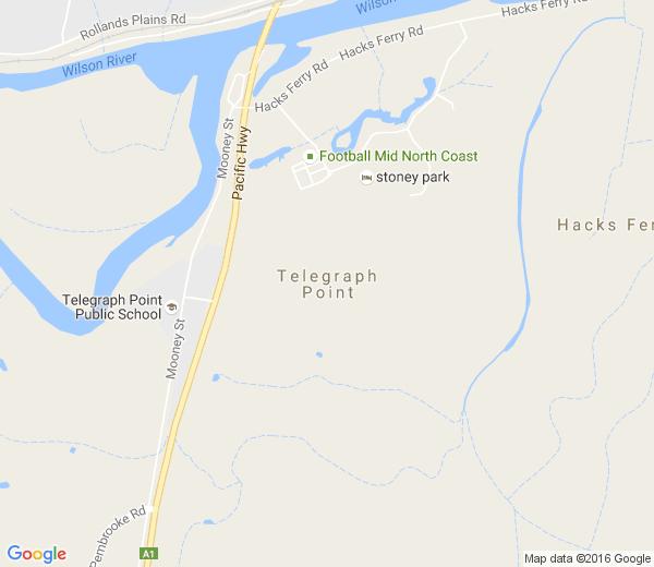 Map of TELEGRAPH POINT NSW