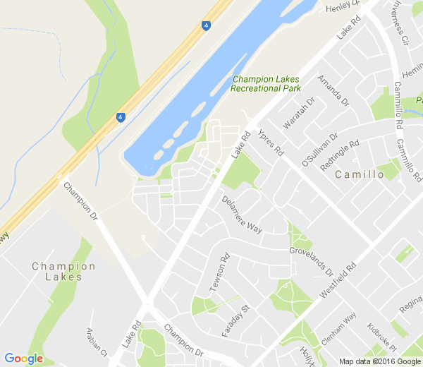 Map of THE AVENUE PO NSW