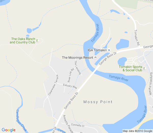 Map of THE LANDING VIC