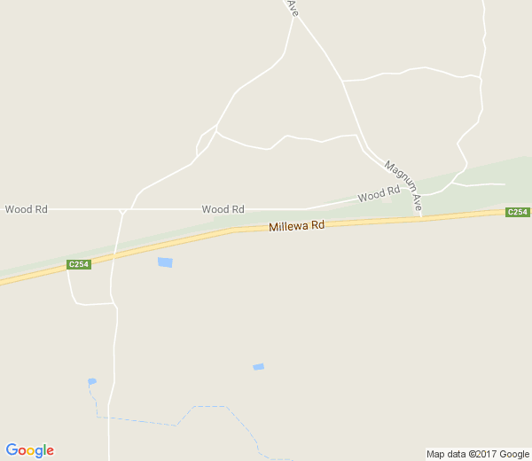 Map of THURLA VIC