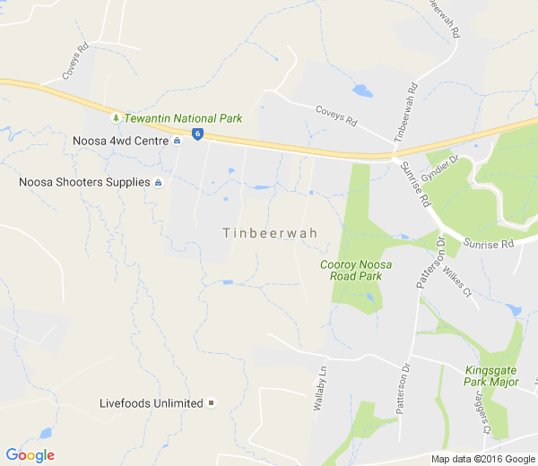 Map of TINBEERWAH QLD