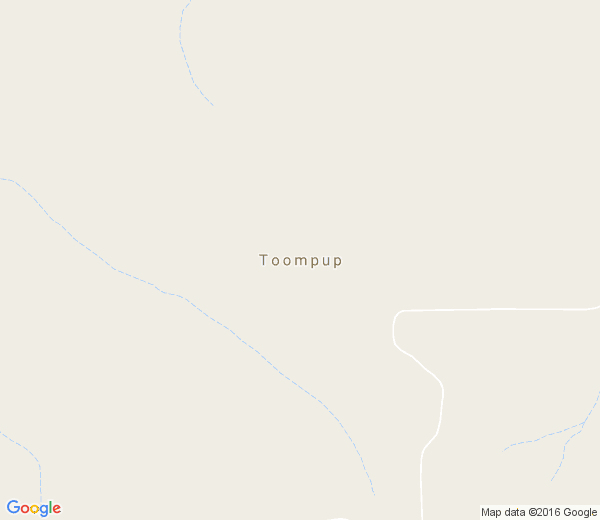 Map of TOOMPUP WA