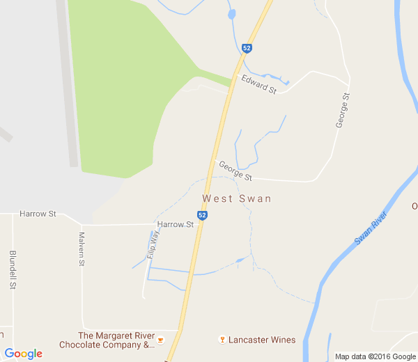 Map of UPPER SWAN WA