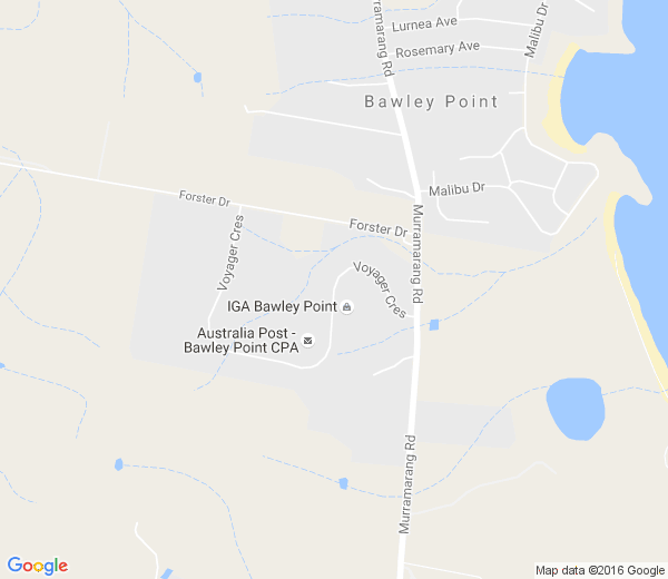 Map of VOYAGER POINT NSW