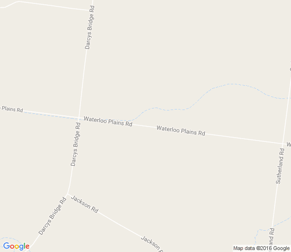 Map of WATERLOO PLAINS VIC