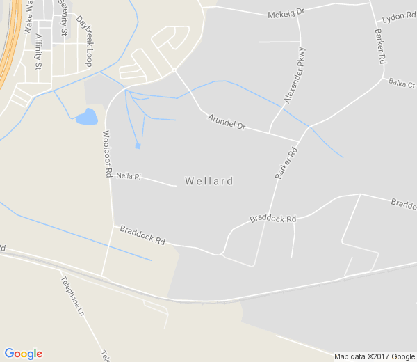 Map of WELLARD WA
