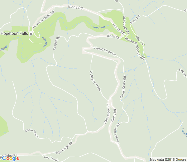 Map of WELLESLEY VIC