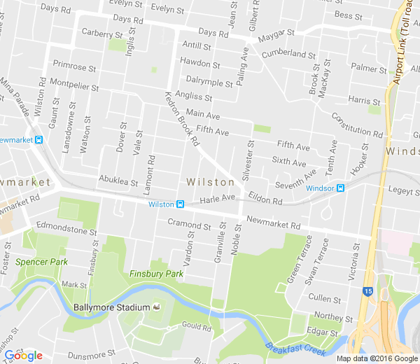 Map of WILSTON QLD