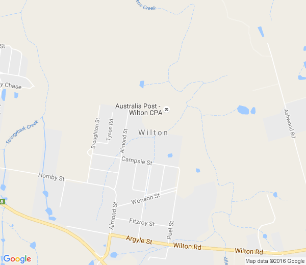 Map of WILTON NSW