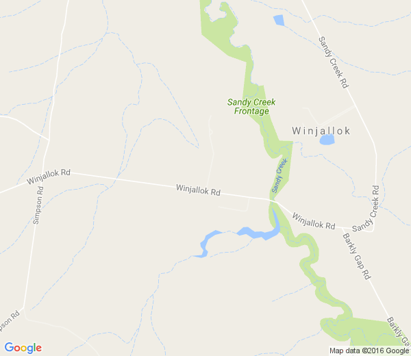 Map of WINJALLOK VIC