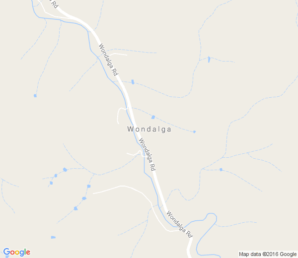 Map of WONDALGA NSW
