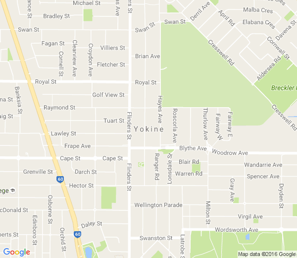 Map of YOKINE WA